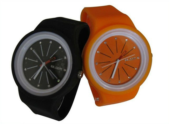 ¡venta caliente! relojes impermeables de la jalea de los relojes de la jalea del silicón de ss.com