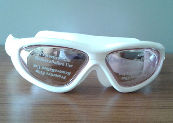 100% gafas amistosas de la natación del silicón de Eco, gafas antiniebla de la nadada